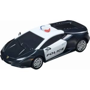 Carrera Пулбек количка Carrera - Полиция, със звук и светлина, 1 брой, асортимент (CR15817076)