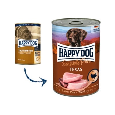 Happy Dog Truthahn Pur 100% krůtí maso 0,8 kg