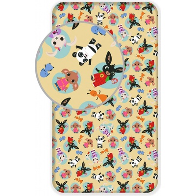 Jerry Fabrics Prestieradlo Králik Bing 051 90x200x25