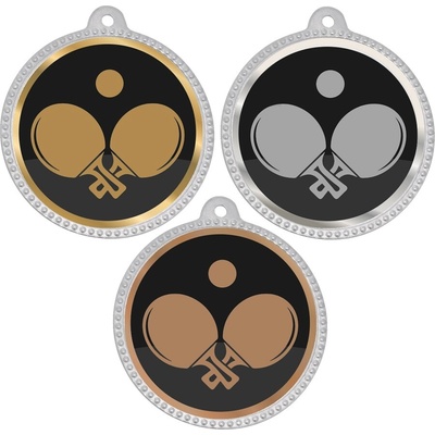 VIZINGR Stolní tenis medaile D75-LAC020 D75-LAC020 bronz