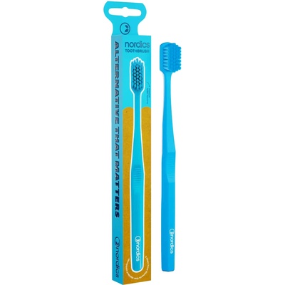Nordics Премиум четка за зъби 6580, Soft, синя