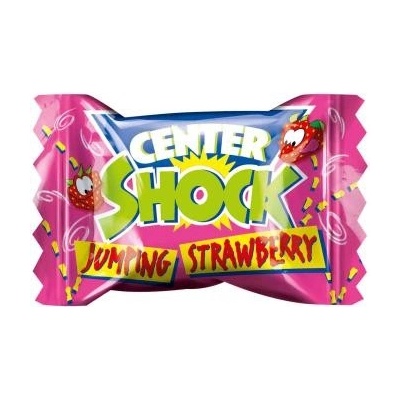 Perfetti Center Shock žvýkačka s jahodovou příchutí 4 g