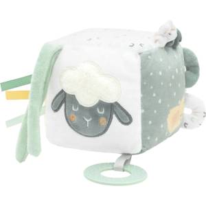 KikkaBoo Плюшено кубче Sleepy Sheep