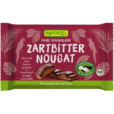 Rapunzel Hořká nugátová čokoláda 100 g