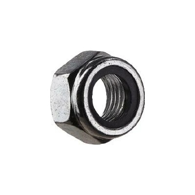 Matice pojistná nízká s PA vložkou DIN 985 M22, 8 ocel pozinkovaná (50 ks)