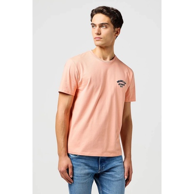 Wrangler Small Logo Tee 112362799 marhuľová