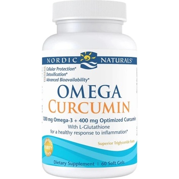 Image 1 of Nordic Naturals Omega Curcumin 1200mg [60 Гел капсули]