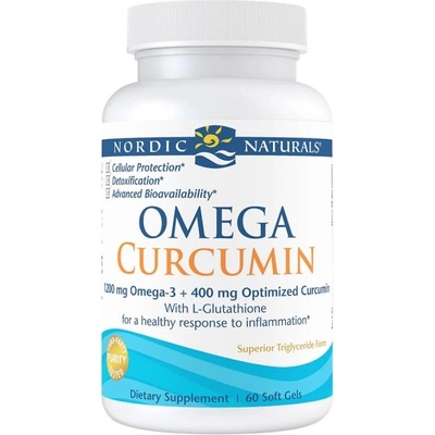 Nordic Naturals Omega Curcumin 1200mg [60 Гел капсули]