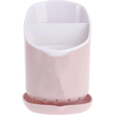 EXCELLENT HOUSEWARE Odkapávač na příbory 12 x 11 cm růžový KO-010000430ruzo