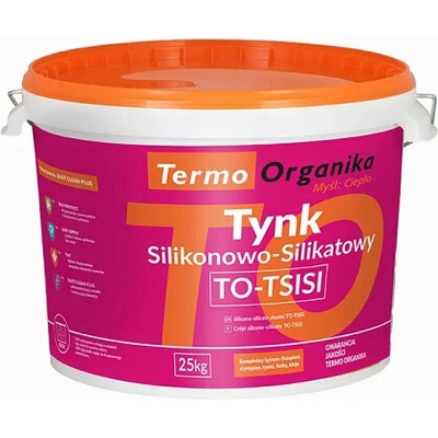 Omietka silikón-silikátová Termo Organika TO-TSISI 25 kg