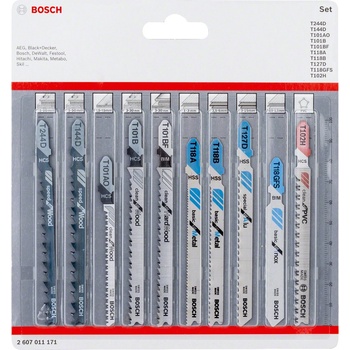 Bosch 10-dílná sada pilových listů All in One Accessories 2.607.011.171