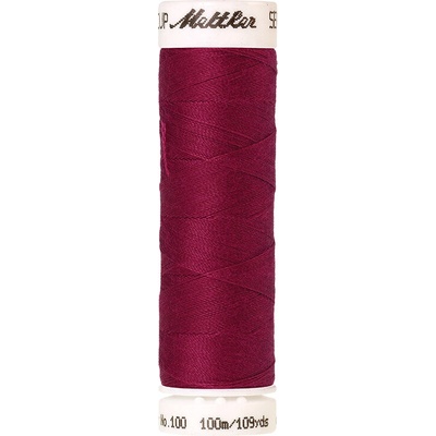 Nitě SERALON 100m na univerzální šití, polyester AMANN Mettler - více barev 6677: 1422 sytá růžová