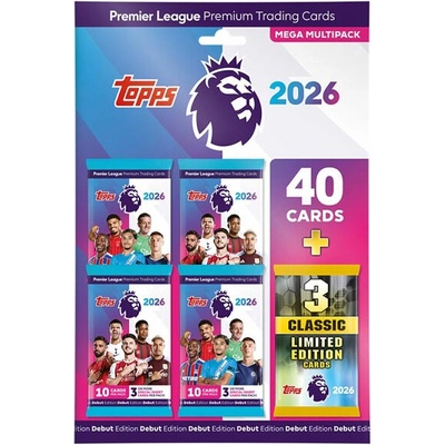 Topps Premier League Premium 2026 Mega MultiPack