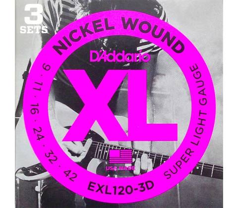 DAddario EXL120-3D