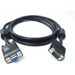  Oem vga - vga m/f видеокабел удължител 1, 8 м черен xvqkabmf2 (xvqkabmf2)