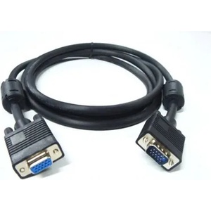  Oem vga - vga m/f видеокабел удължител 1, 8 м черен xvqkabmf2 (xvqkabmf2)
