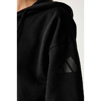 Adidas суичър с цип и качулка дамски с памук Soft Lux (KF6245)