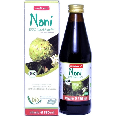 Medicura Bio Noni 100% ovocná šťava 330 ml