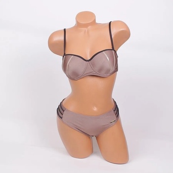 Image 1 of Стилен бански в светлокафяв цвят - чашка В