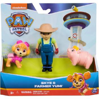 Spin Master Paw Patrol Hero Pup Farmer Yumi & Skye 6070750