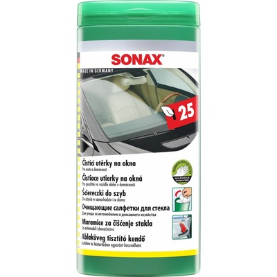 Sonax Čistící utěrky na okna 25 ks | Zboží Auto Sonax Čistící utěrky na okna 25 ks | Zboží Auto