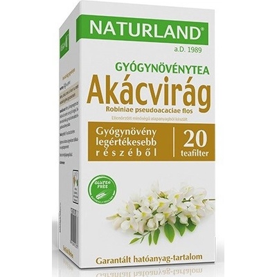 Naturland Porciovaný čaj Agát biely kvet 20 ks