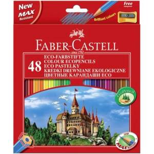 Faber-Castell 120148 Комплект от 48 цветни молива FC120148 (FC120148)