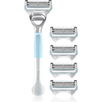 Gillette Venus For Pubic Hair&Skin самобръсначка за оформяне на бикини линията + резервни глави 5 бр