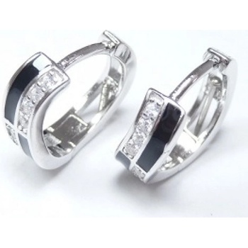 Glare strieborné náušnice 204