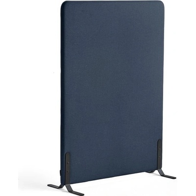 Zone paraván potah Hush černé nohy námořnická modrá 136 x 100 x 4,6 cm