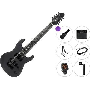 PSD Guitars SPS-1008M-MB Premium SET Matte Black 8 струнна електрическа китара