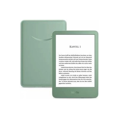 Amazon Kindle (latest generation) - The lightest and most compact Kindle, with anti-glare screen, faster page turning and customizable frontlight - 16 GB - no ads - matcha green - RS23CV