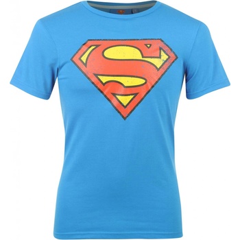 DC Comics Superman T Shirt Mens Superman blue