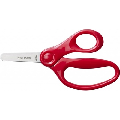 FISKARS Dětské nůžky se zaoblenou špičkou 13 cm - červené FISKARS 1064071 – Zboží Dáma