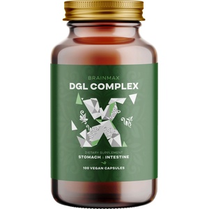 BrainMax DGL Complex (Деглициризирано женско биле), 100 растителни капсули