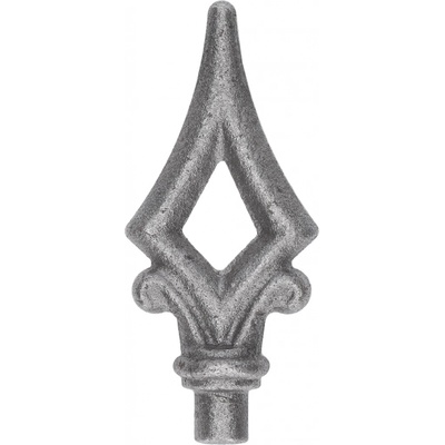 Špic, 122x53mm, na guľatinu ø 15mm