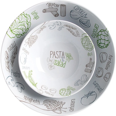 Brunner Pasta&Salad Bowl Set Цвят: бял