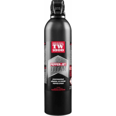 TW1000 Pepřový sprej Jet Titan s automatickým pružinovým uzávěrem 750 ml