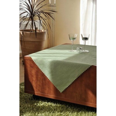 Polášek Ubrus teflon UNI sv.zelená 2031 100% polyester Zelená ovál 100% polyester 140x260cm