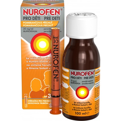 NUROFEN PRO DĚTI POR 20MG/ML POR SUS 100ML II