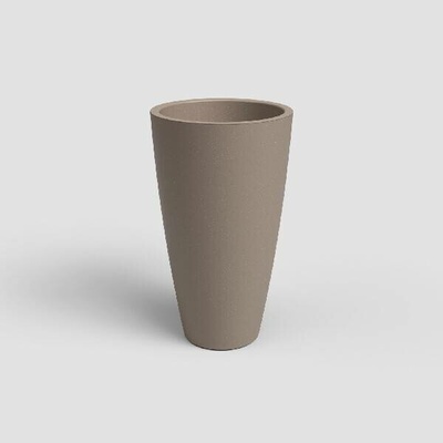 Artevasi Květináč HAVANA 70cm plast šedá LINEN TAUPE