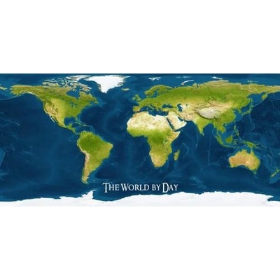 (C) 3D pohľadnica panoráma The World by Day and Night