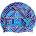 Funky Trunks Шапка за плуване Funky trunks Silicone Swimming Cap Swim cap - Blue Bits - размер One Size (581-0274-0311)