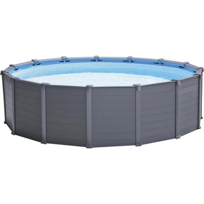 Intex Frame Pool Graphit 478x124 cm (26384GN/NP)