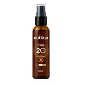 NUBIAN Нубийско слънцезащитно масло спрей SPF20, 100 мл
