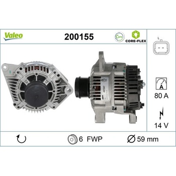 generátor VALEO 200155