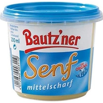 Bautzner středně pálivá hořčice 200ml – Zboží Dáma