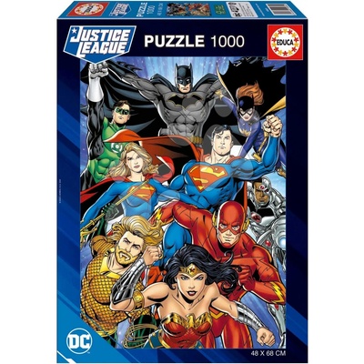 Educa Justice League DC Comics 1000 dielov a Fix lepidlo