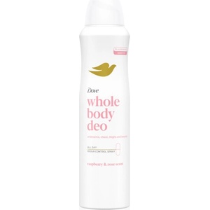 Dove Whole Body Deo Raspberry & Rose дезодорант в спрей за тяло 150ml