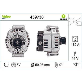 generátor VALEO 439738